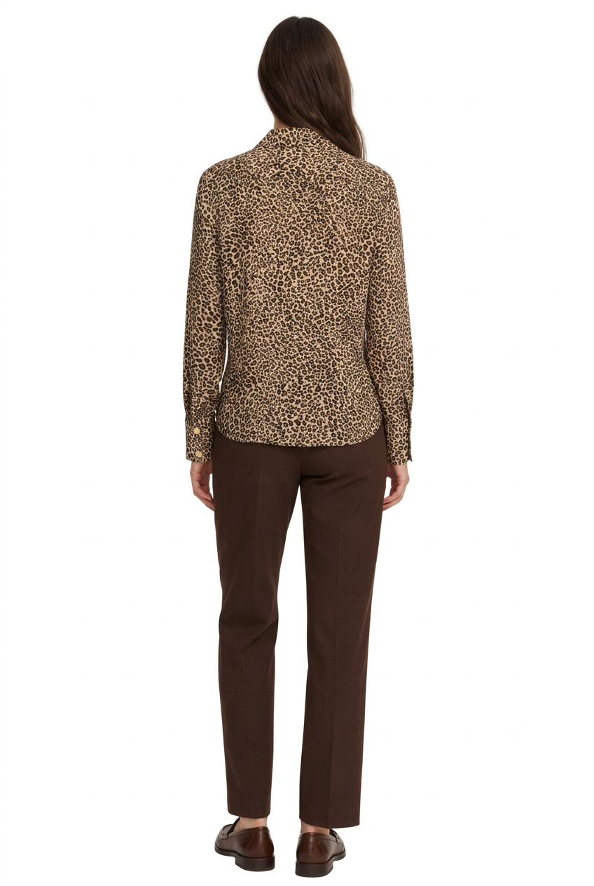 FAELAR - CAMICIA STAMPA ANIMALIER