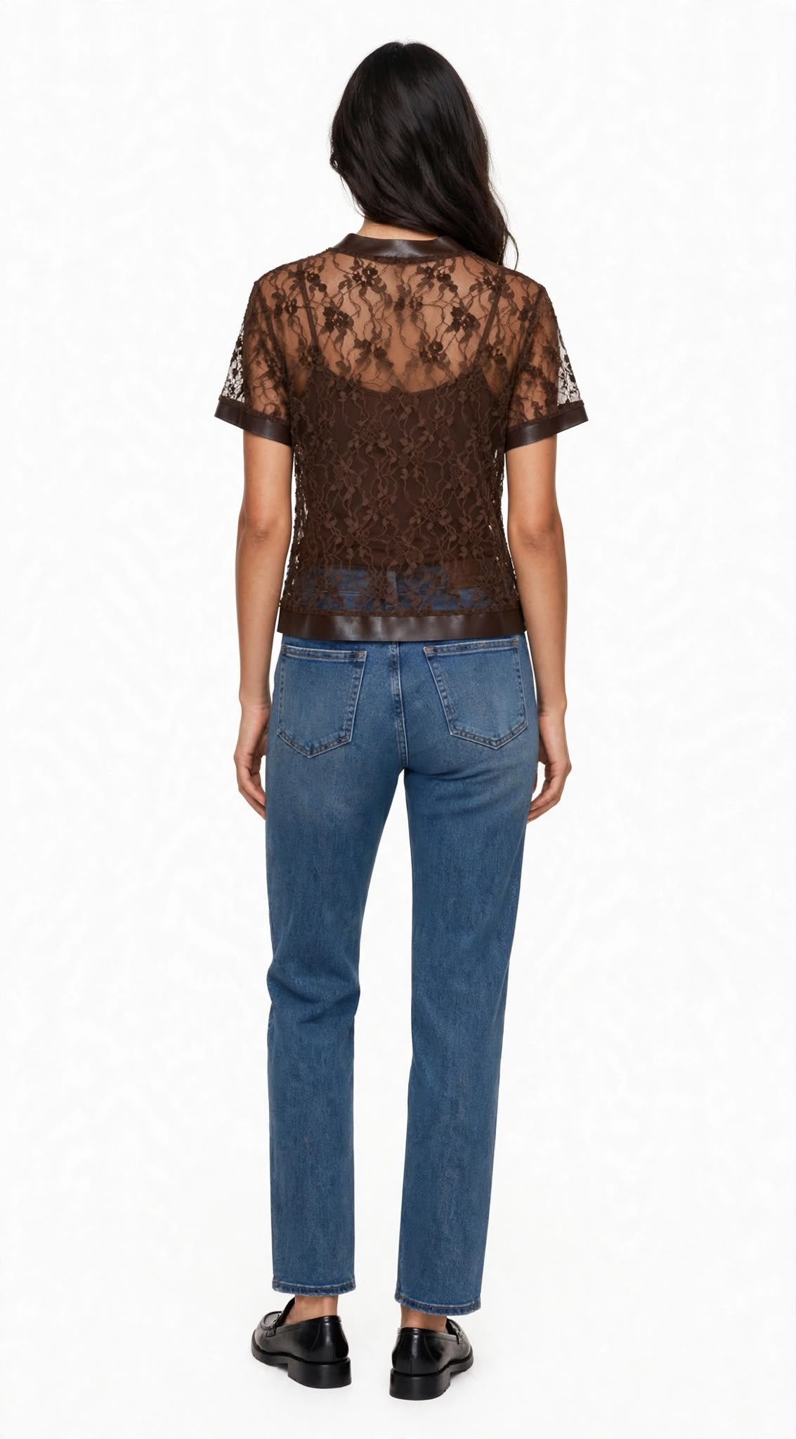 HONEY 467 - T-SHIRT PIZZO MORO