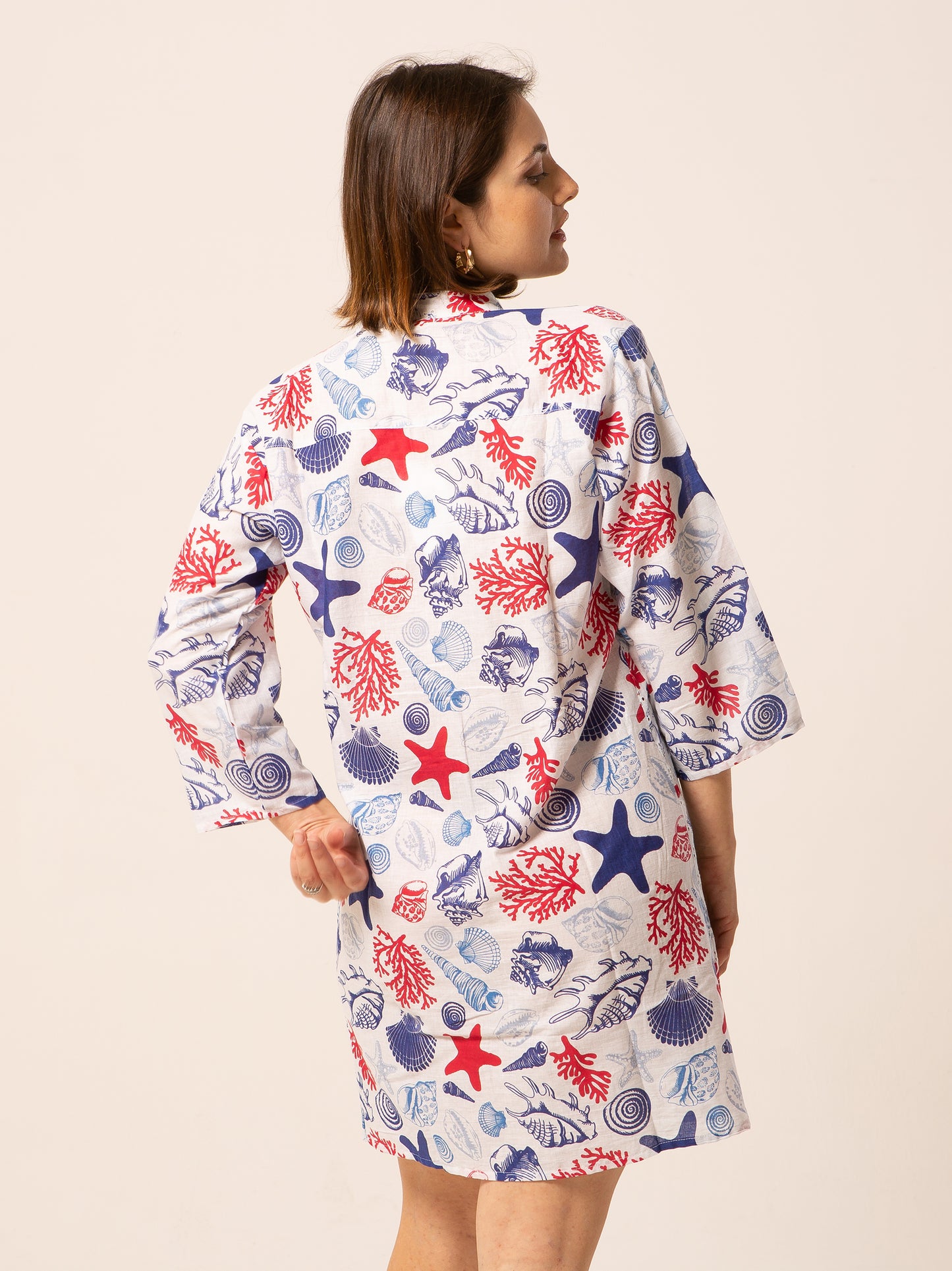Caftan Dress - Agrigento - blue