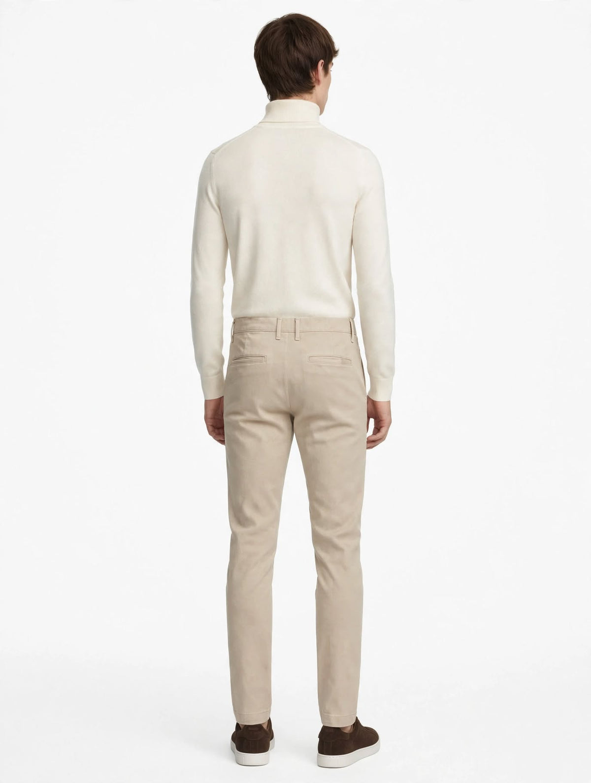 BIRILLO - PANTALONE ARMATURATO BEIGE