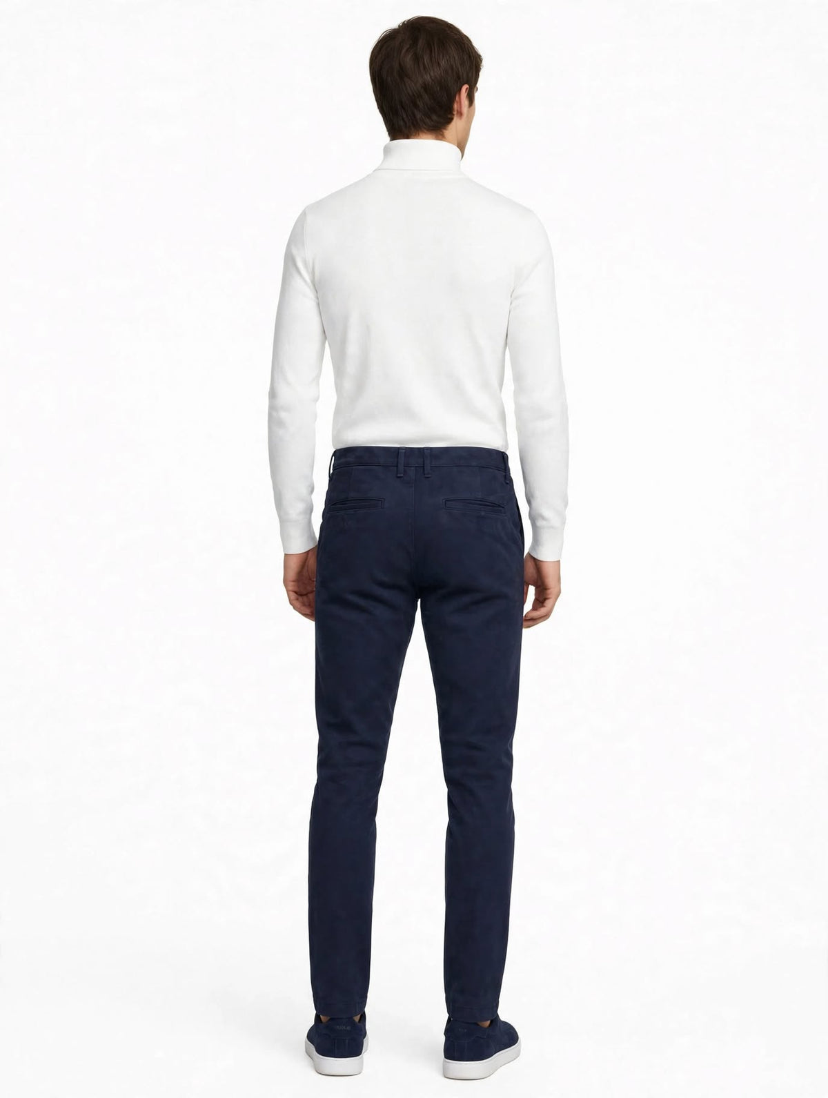 BIRILLO - PANTALONE ARMATURATO BLU