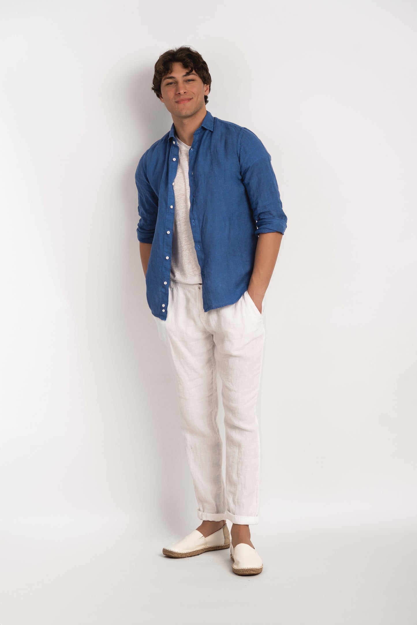 Caftan Dress - Agrigento - blue