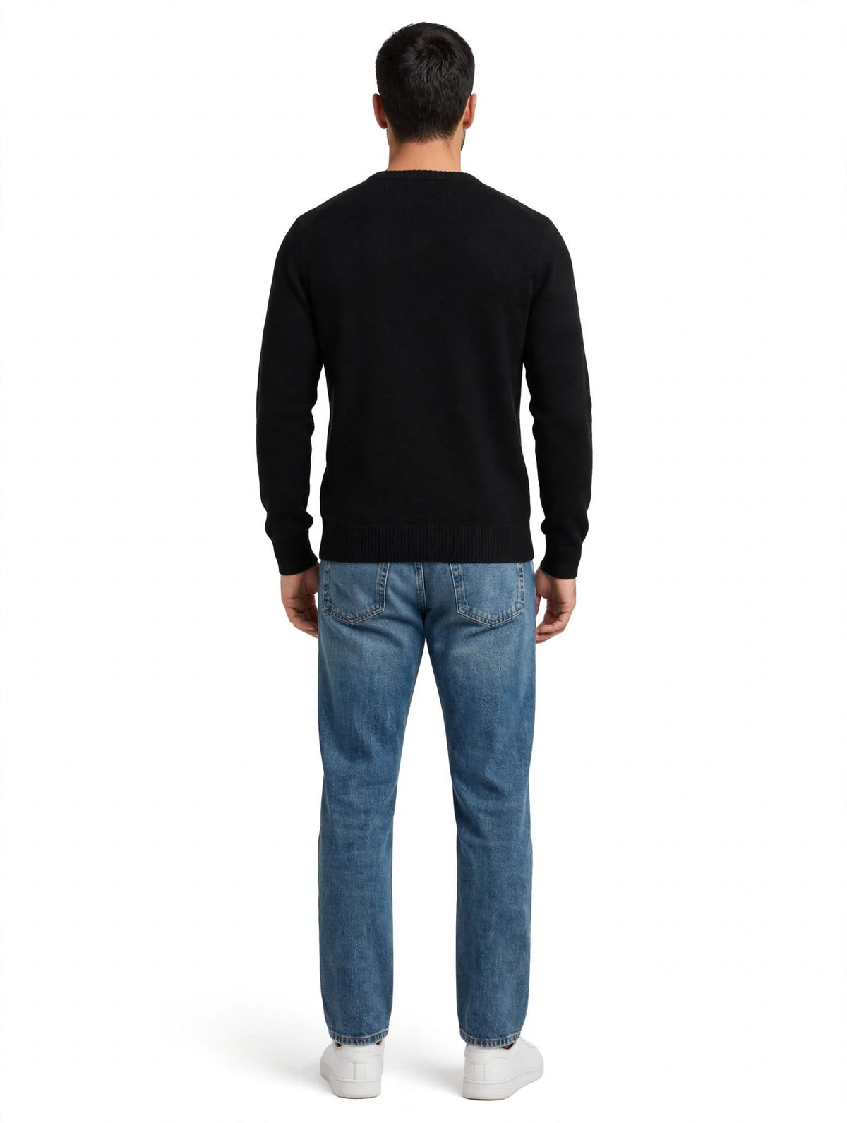 CELINE G - MAGLIONE ROMBI NERO