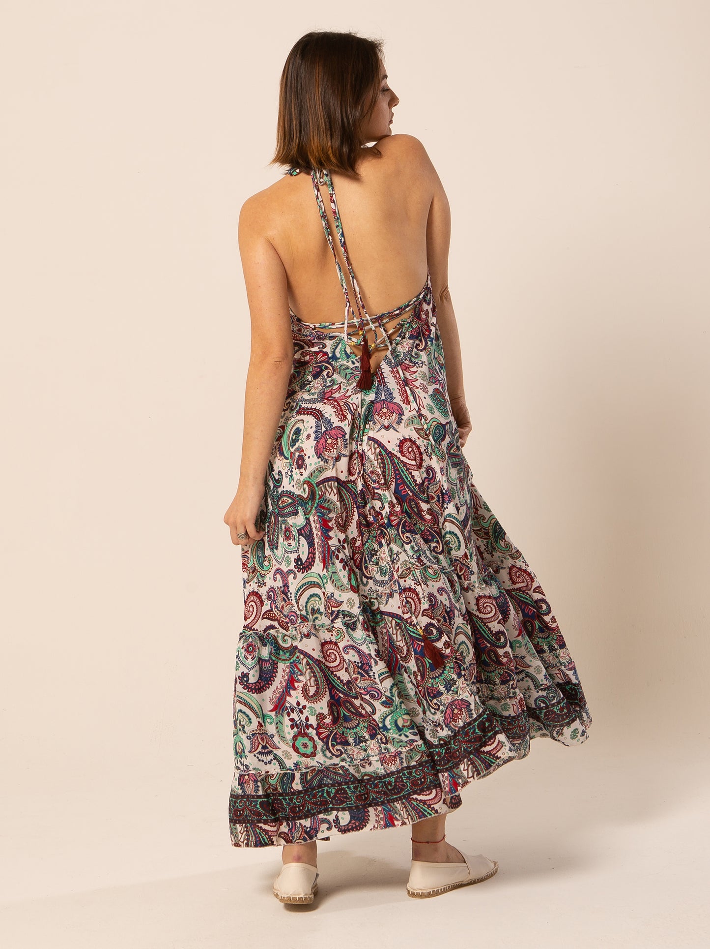 Caftan Dress - Agrigento - blue