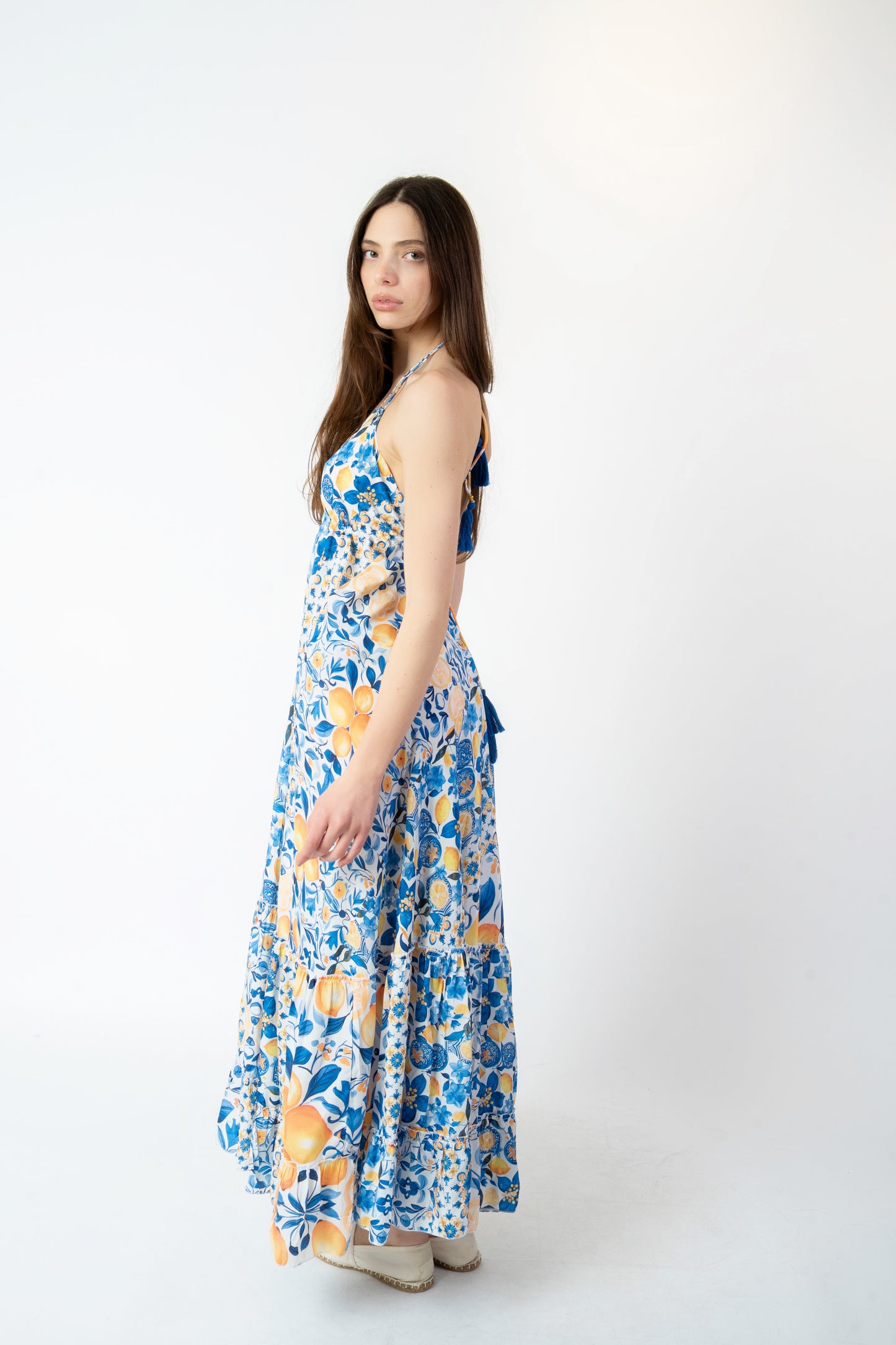 Daiana - Abito fantasia Coronado blu