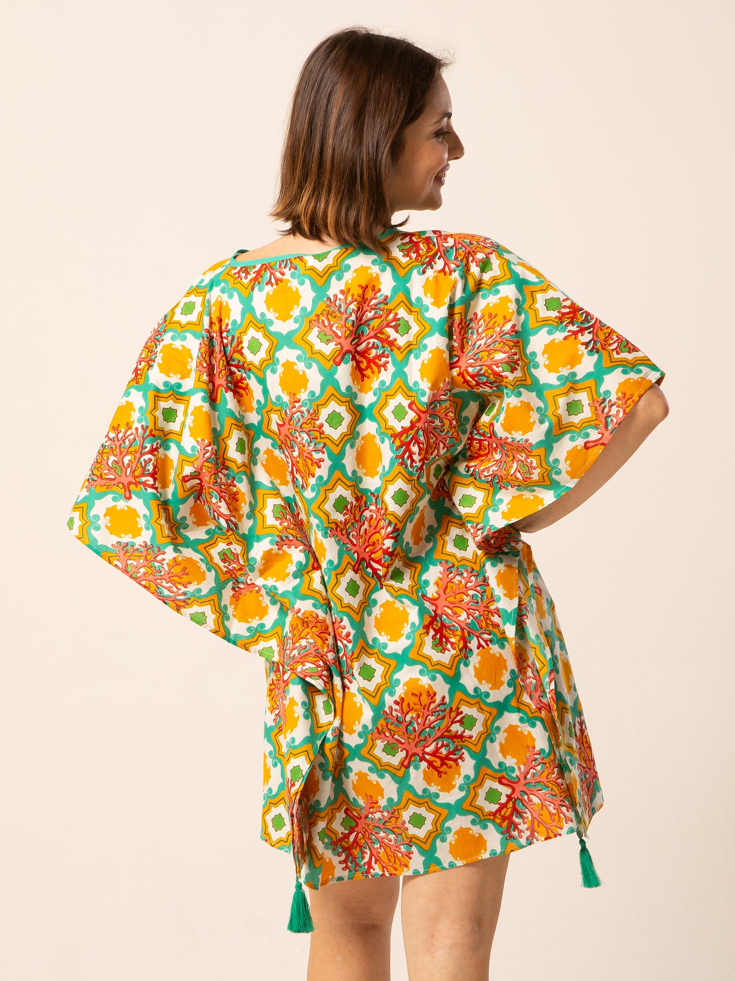 Caftan Dress - Agrigento - blue