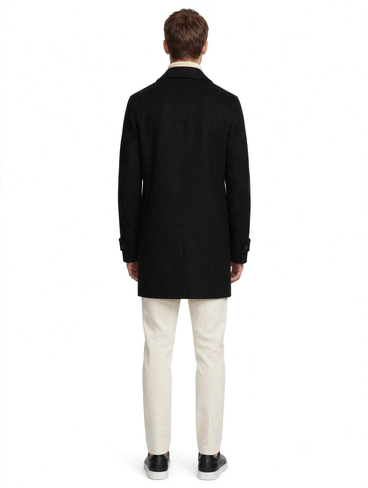 MOOD - CAPPOTTO CLASSICO NERO