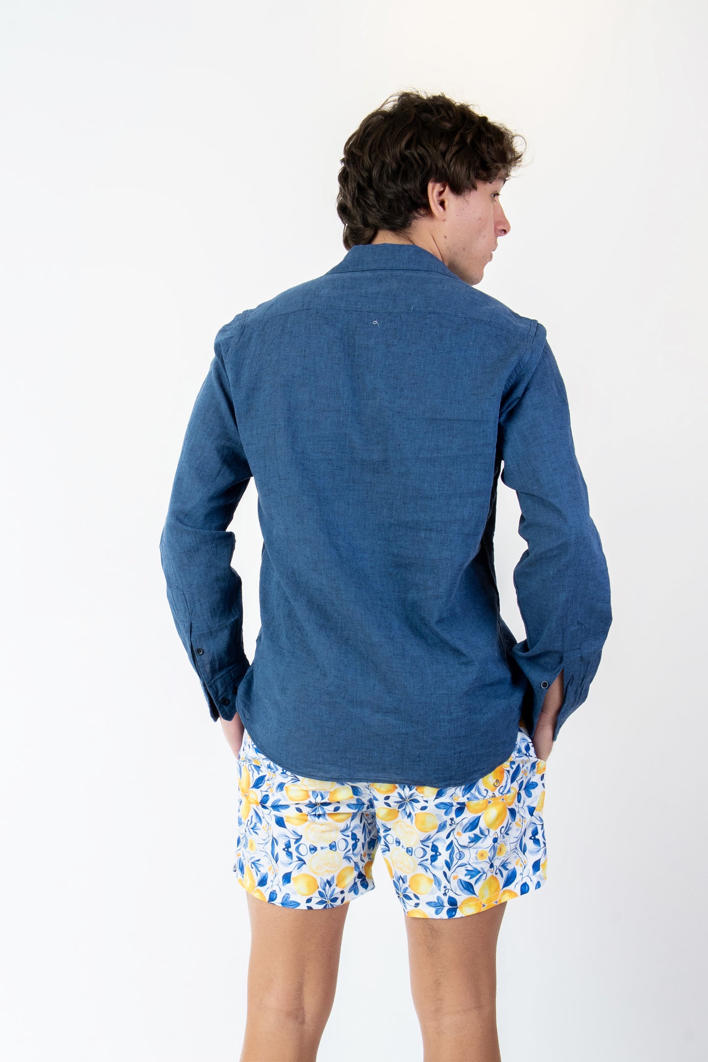 Caftan Dress - Agrigento - blue