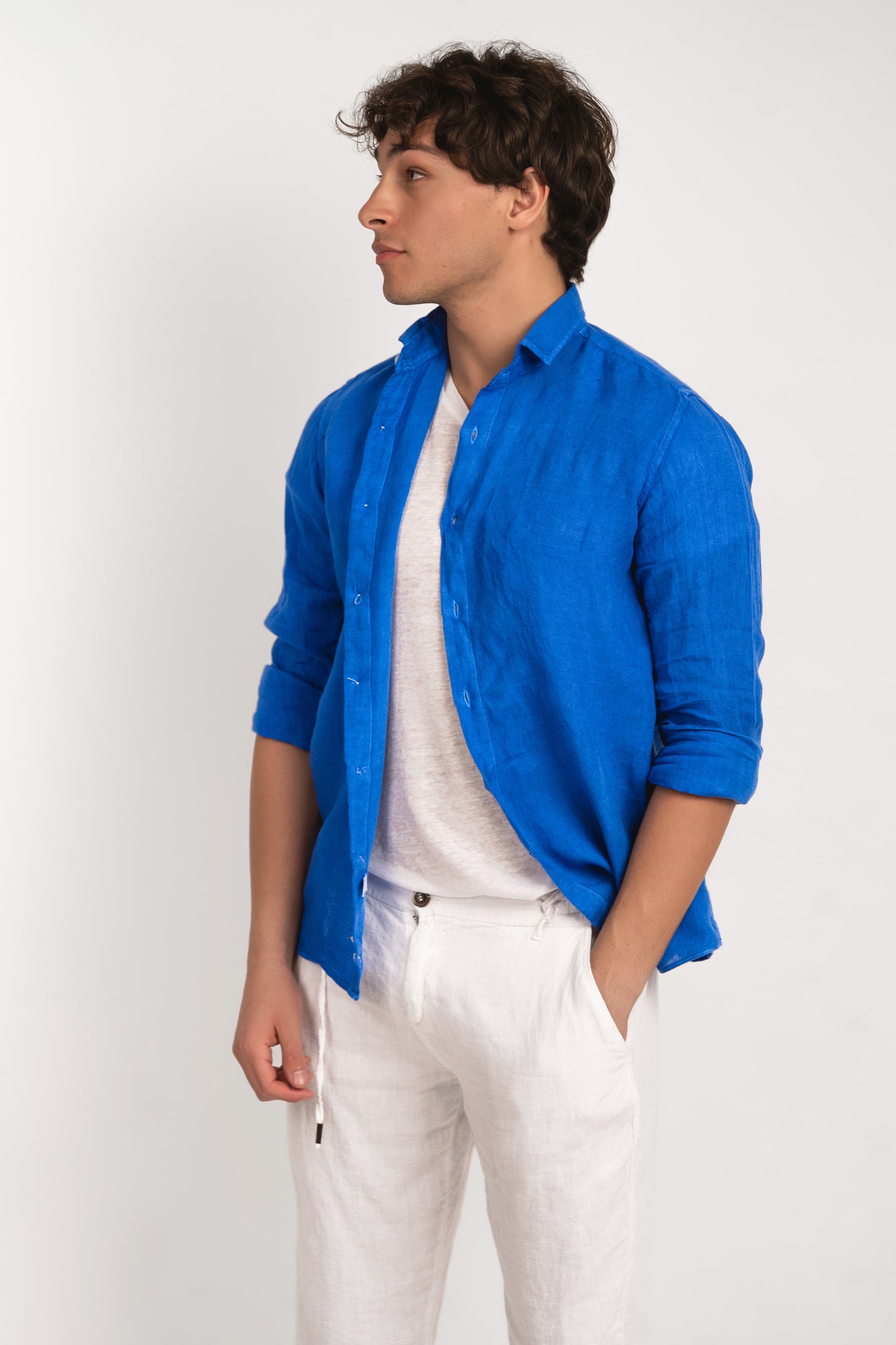 Caftan Dress - Agrigento - blue