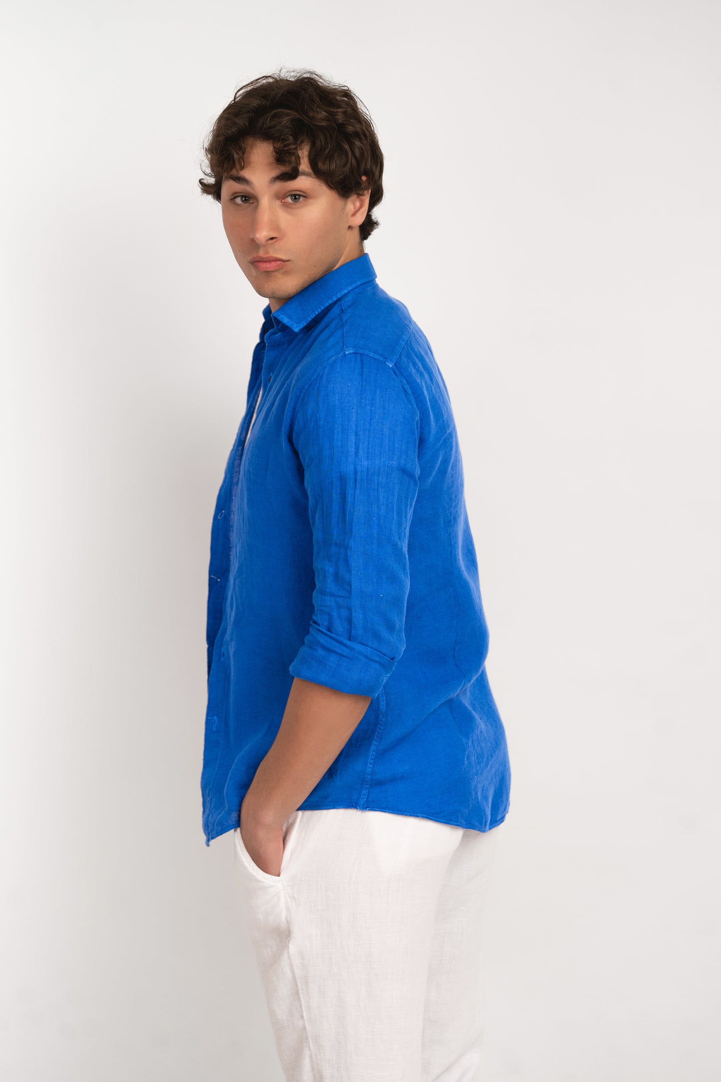 Caftan Dress - Agrigento - blue