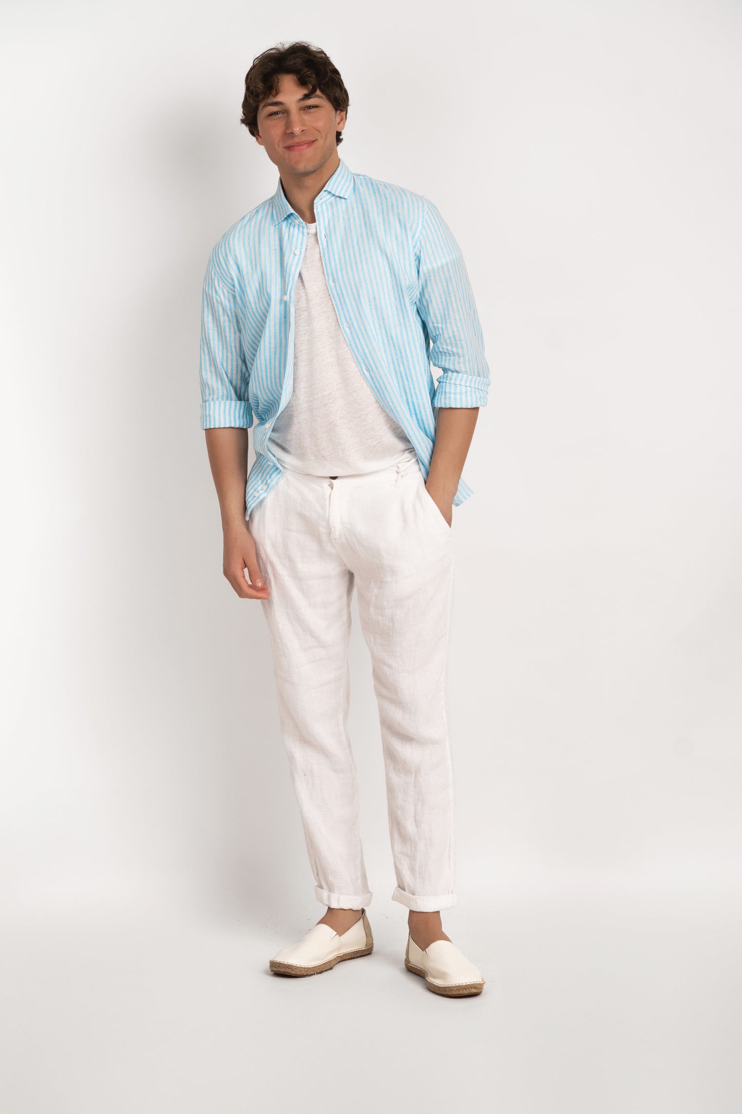 Caftan Dress - Agrigento - blue