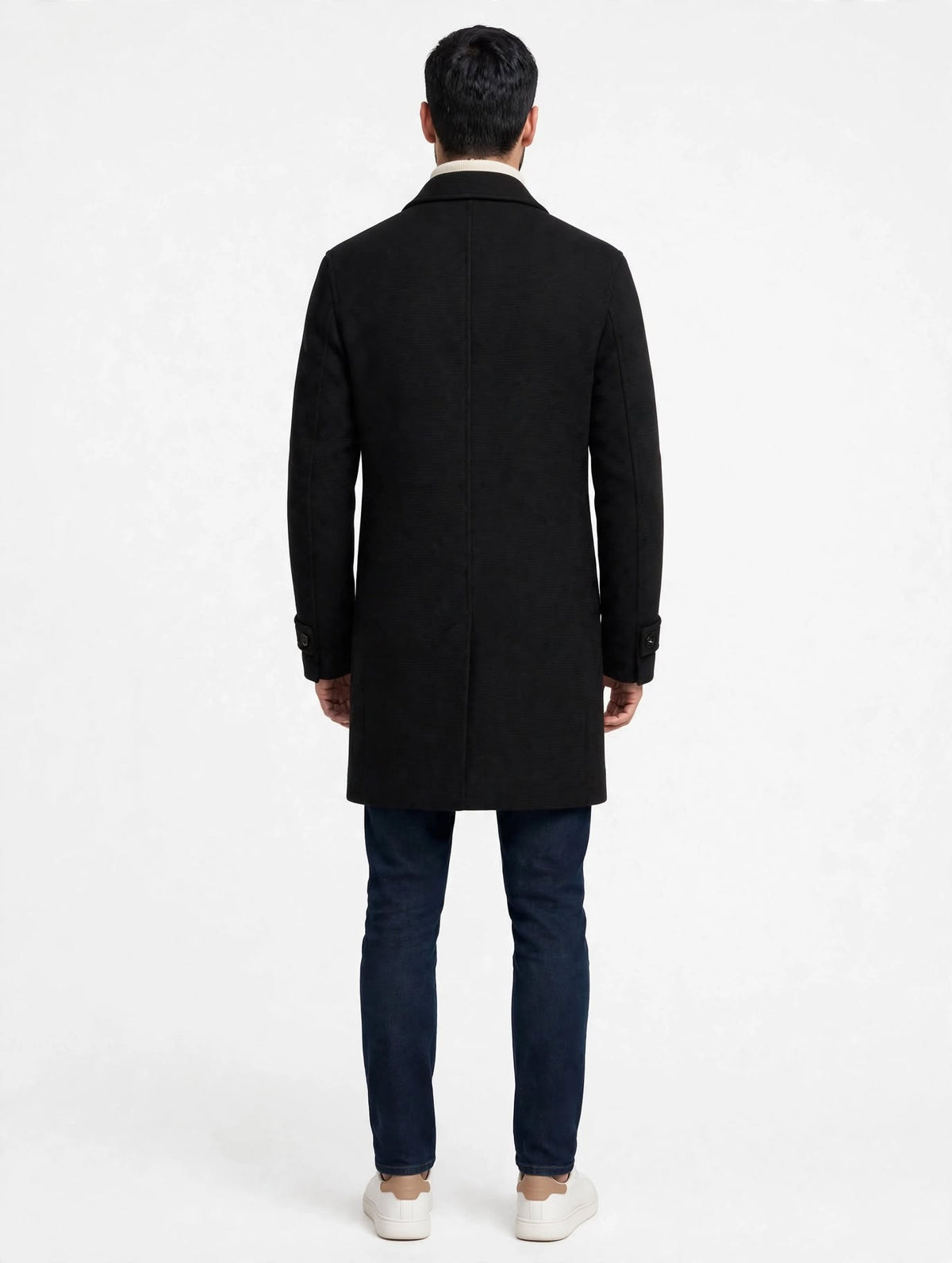 VIRTUS - CAPPOTTO MONOPETTO NERO