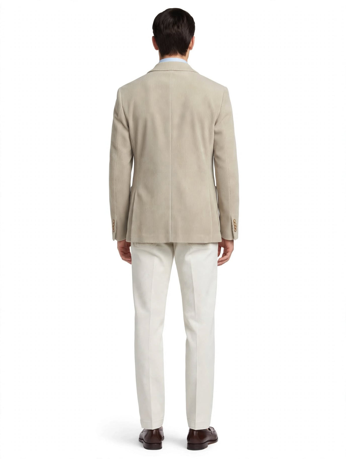 W1426 - GIACCA VELLUTO BEIGE
