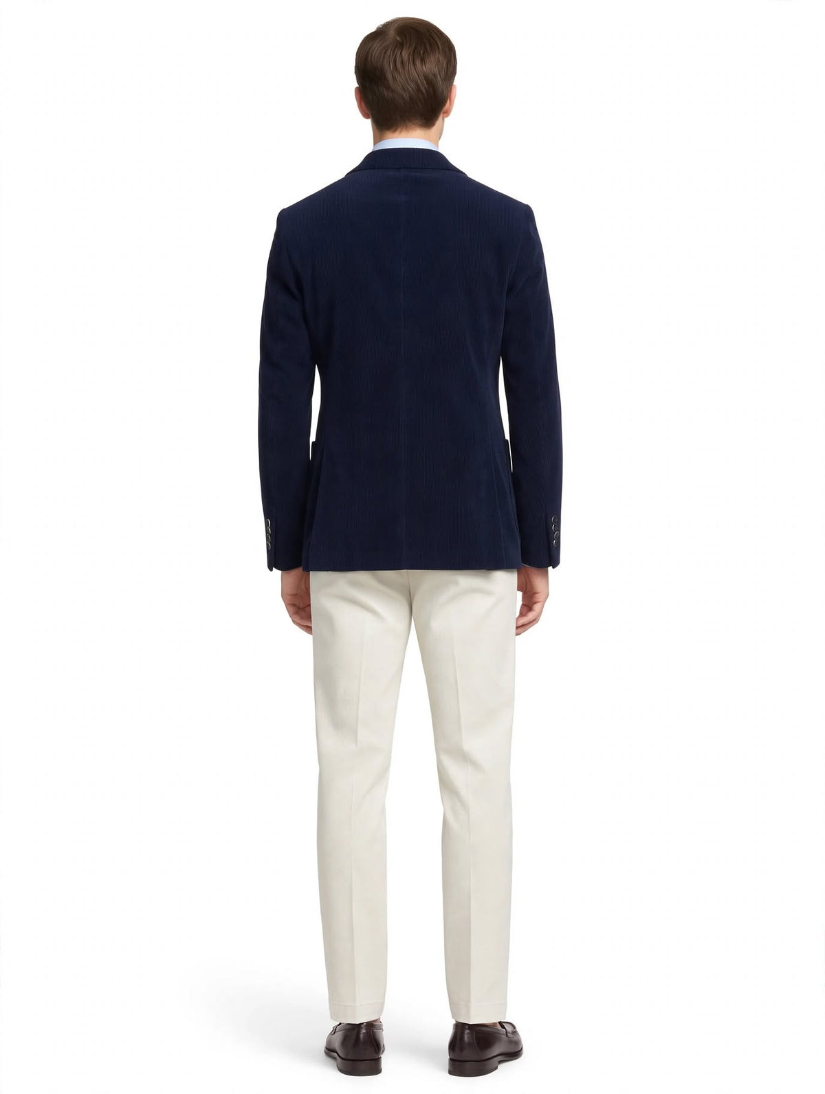 W1426 - GIACCA VELLUTO BLU