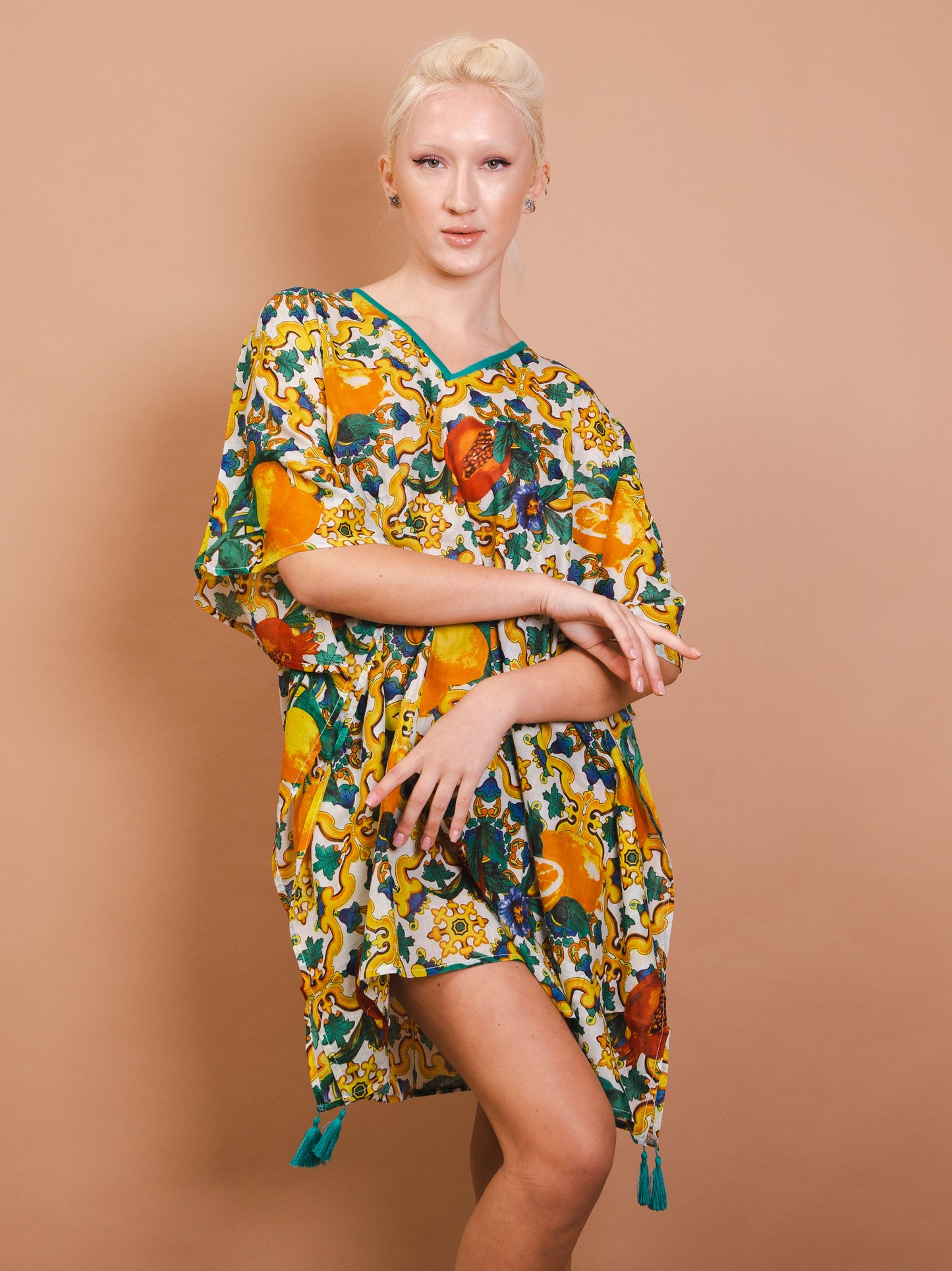 Abito Caftano - Massa - giallo