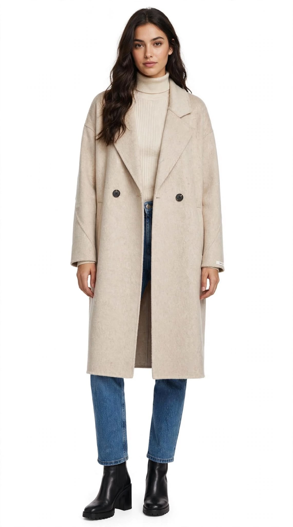 GAMME - CAPPOTTO DOPPIO PETTO BEIGE