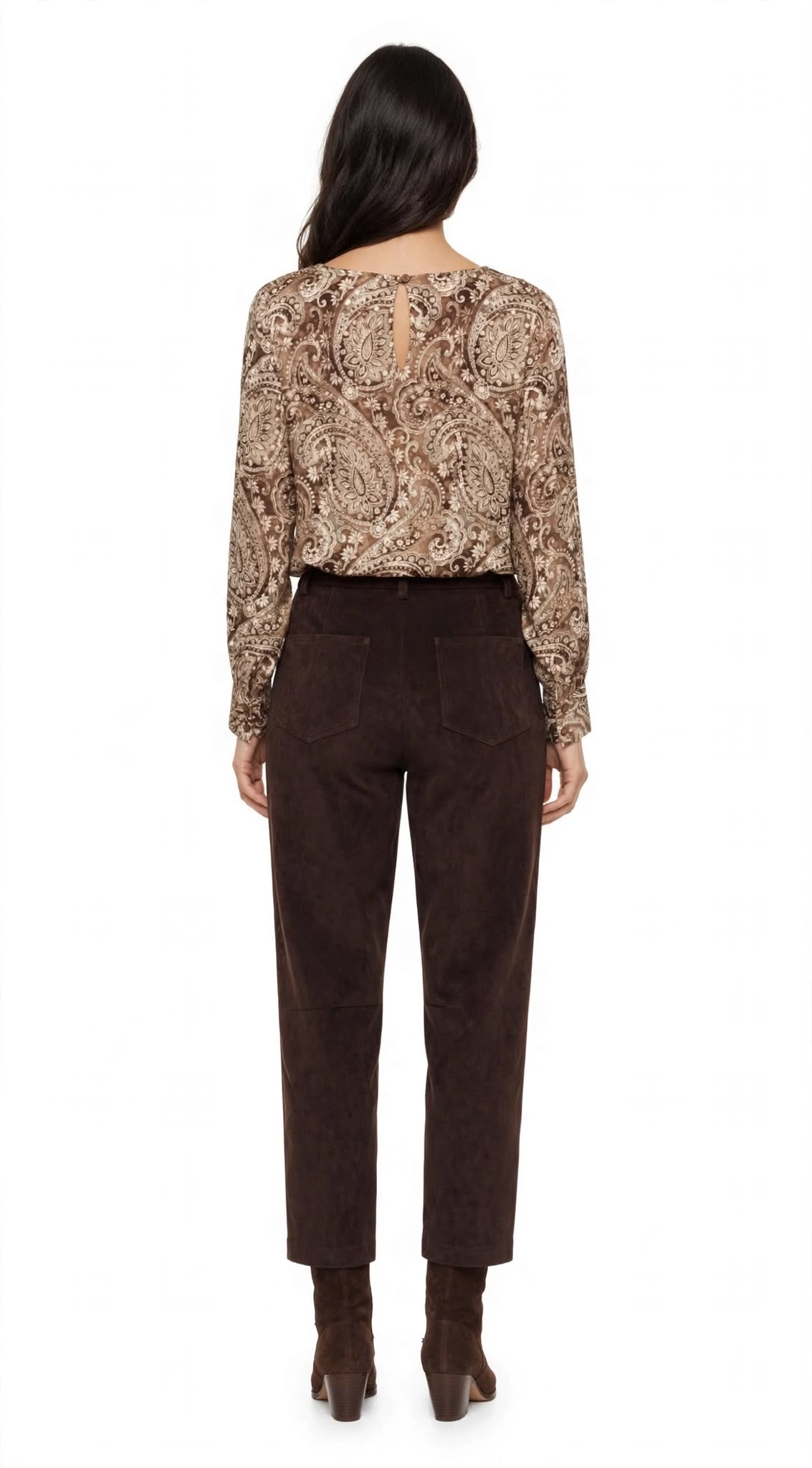 ROOK - CAMICIA FANTASIA MORO