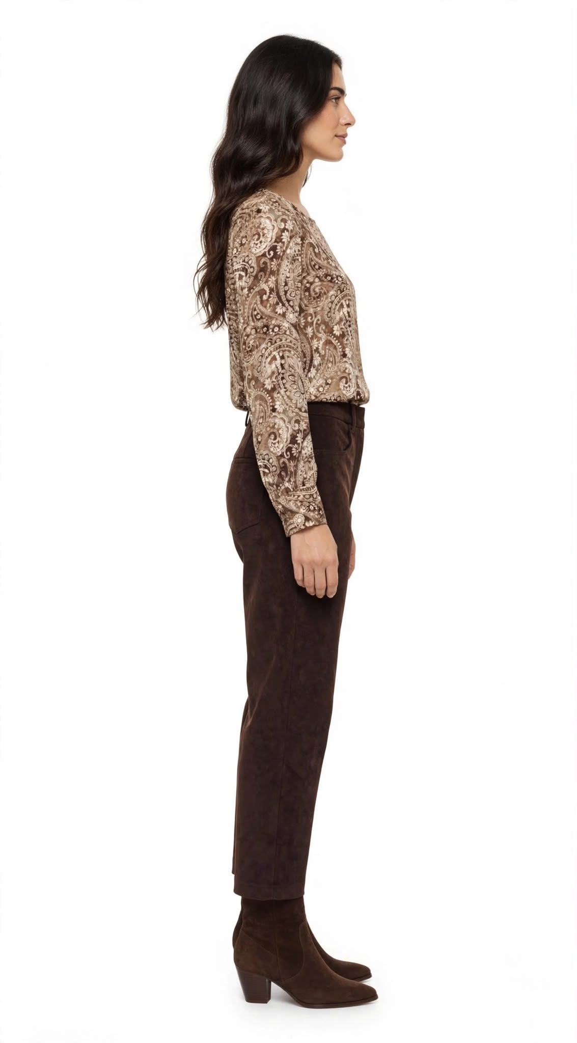 ROOK - CAMICIA FANTASIA MORO