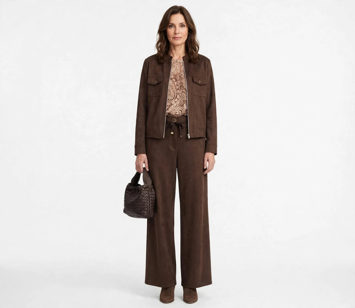 BRAMUEL - PANTALONE DONNA MORO