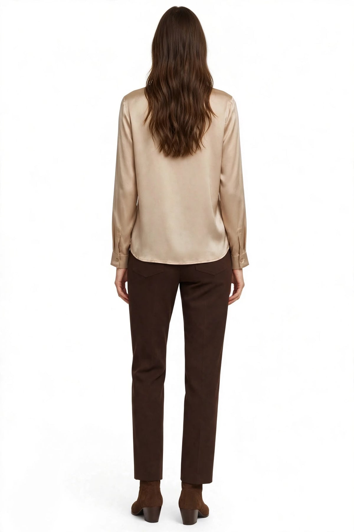ALDENOR - CAMICIA COLLO FRANCESE CHAMPAGNE
