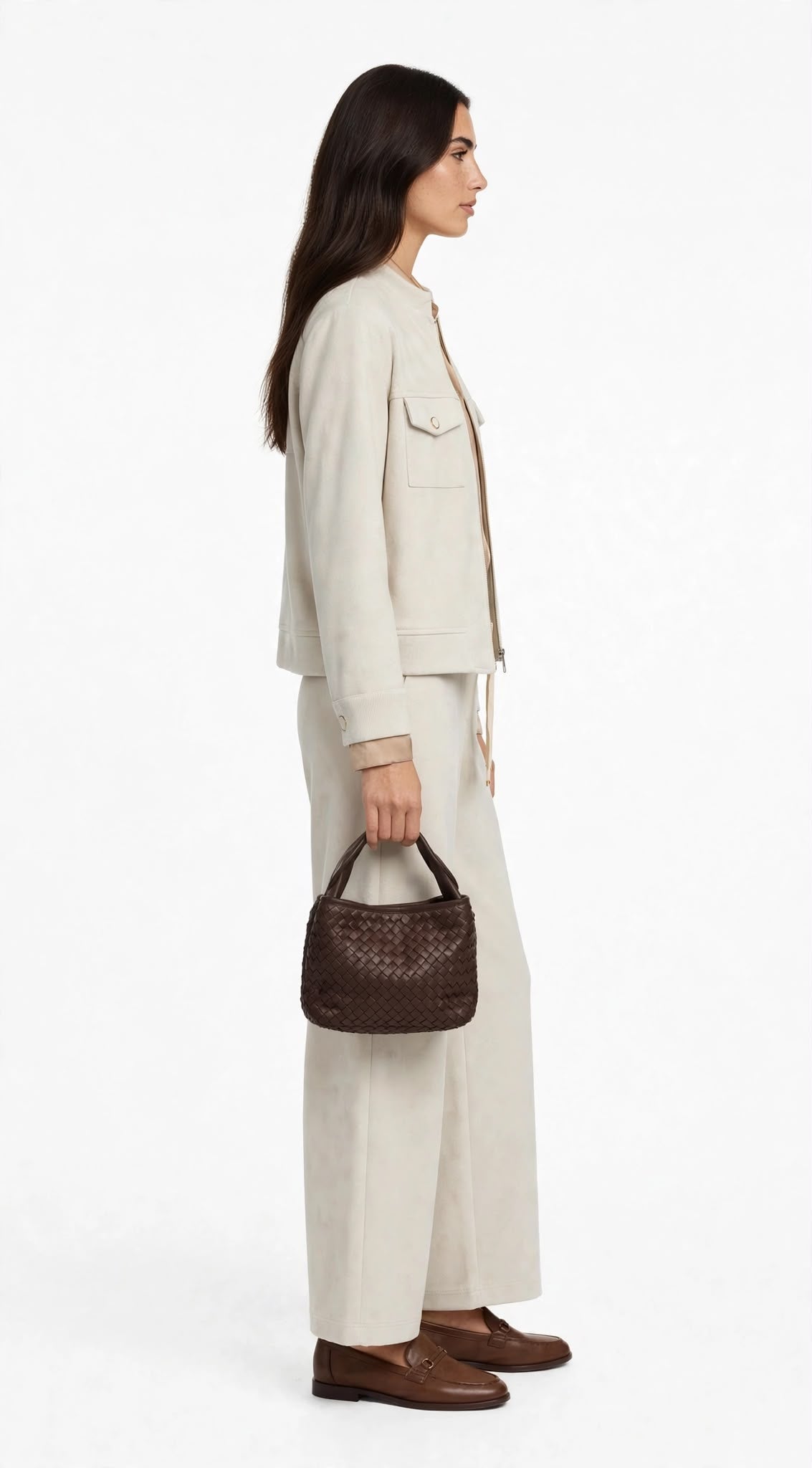 KAFLEN - GIACCA CON ZIP CASHA