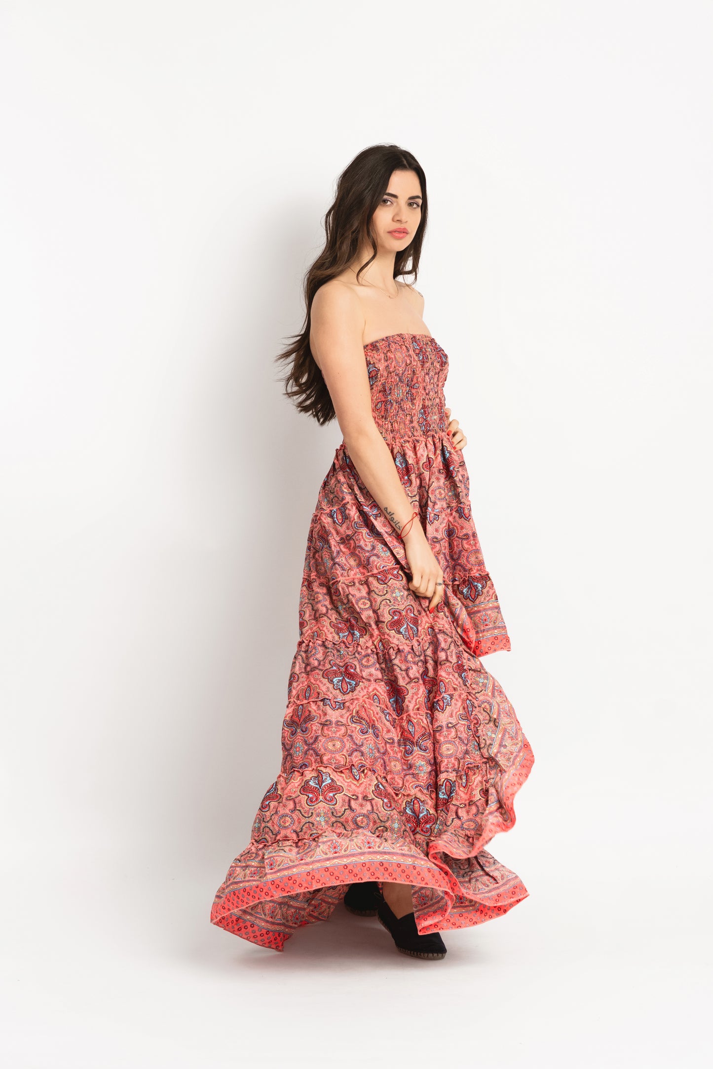 Caftan Dress - Agrigento - blue