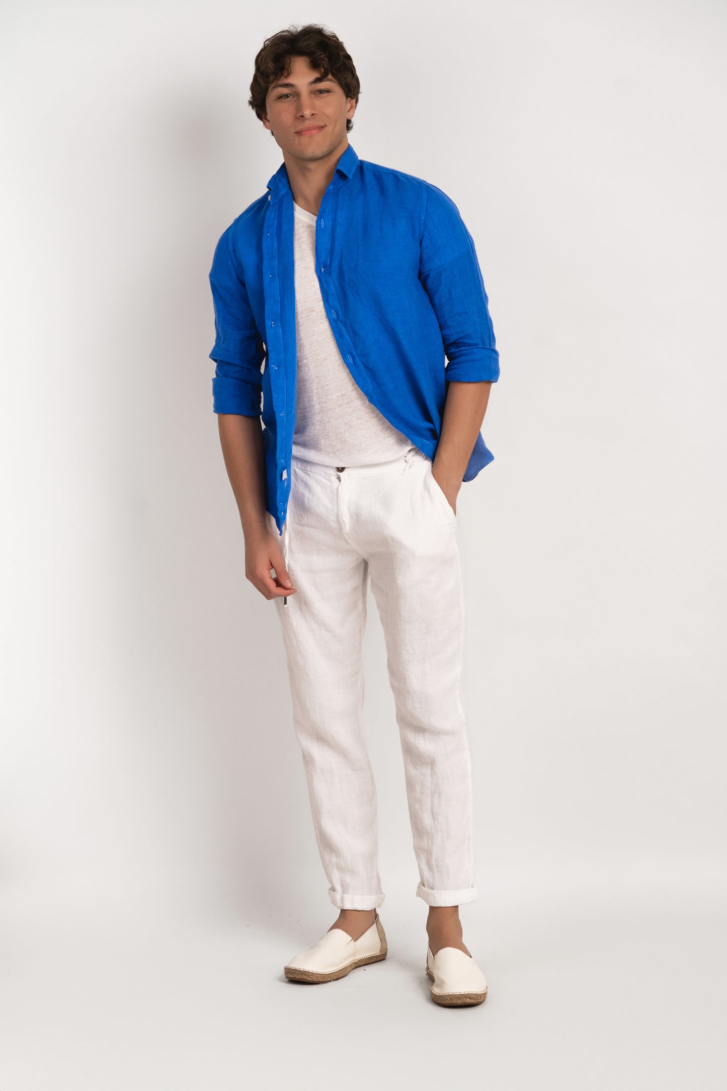Caftan Dress - Agrigento - blue