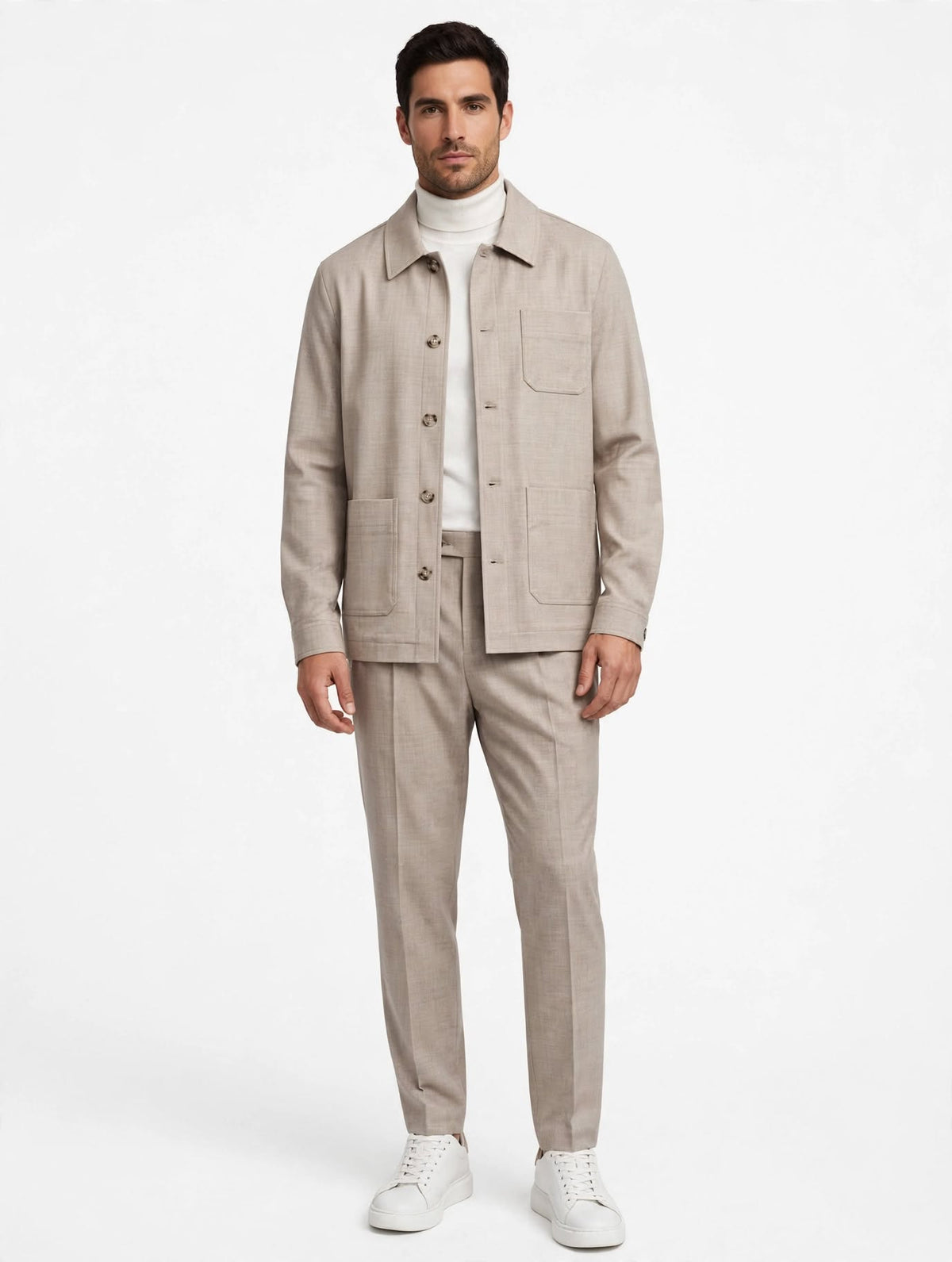 CERVINIA - CAMICIONE BEIGE