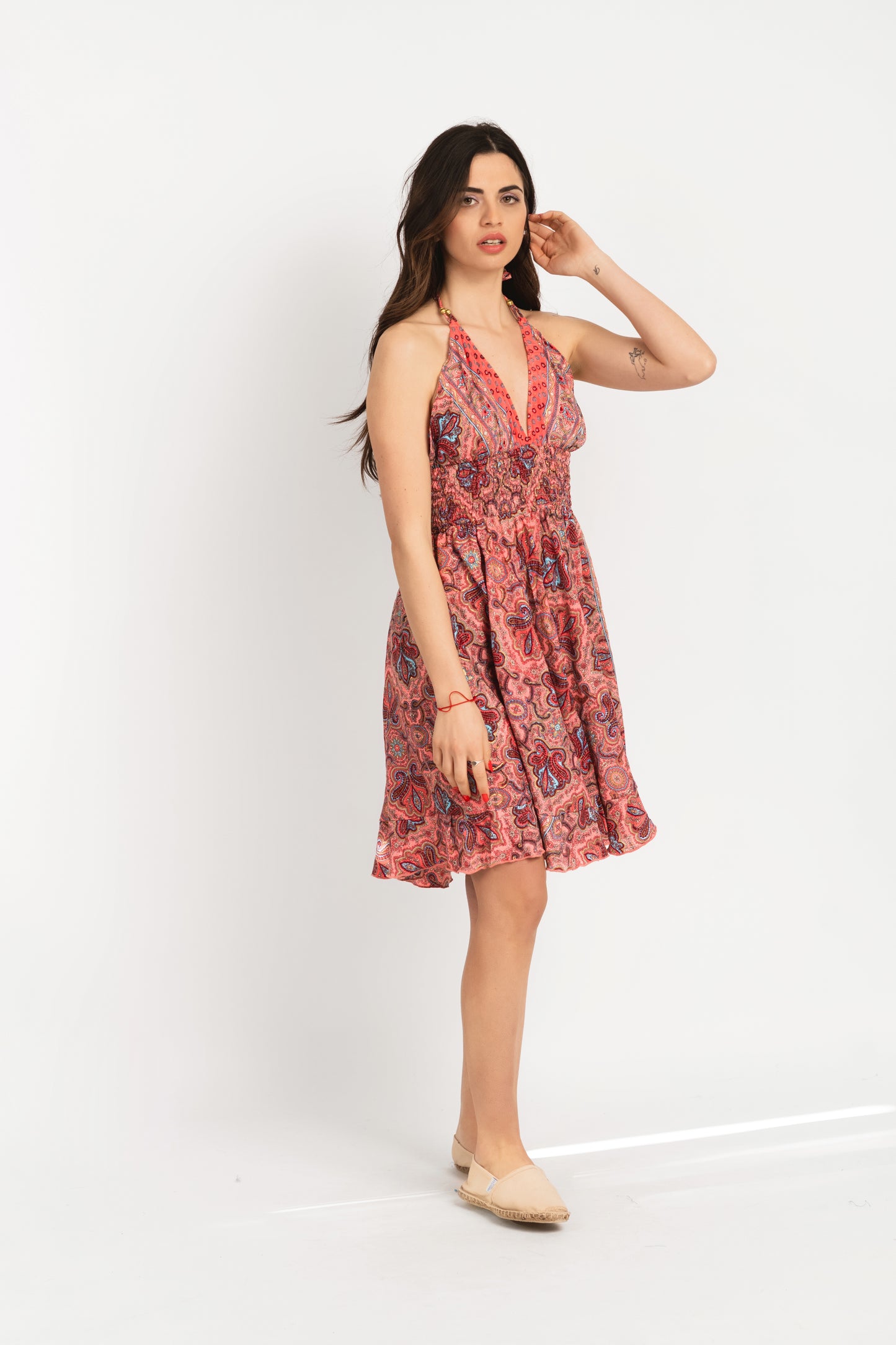 Caftan Dress - Agrigento - blue