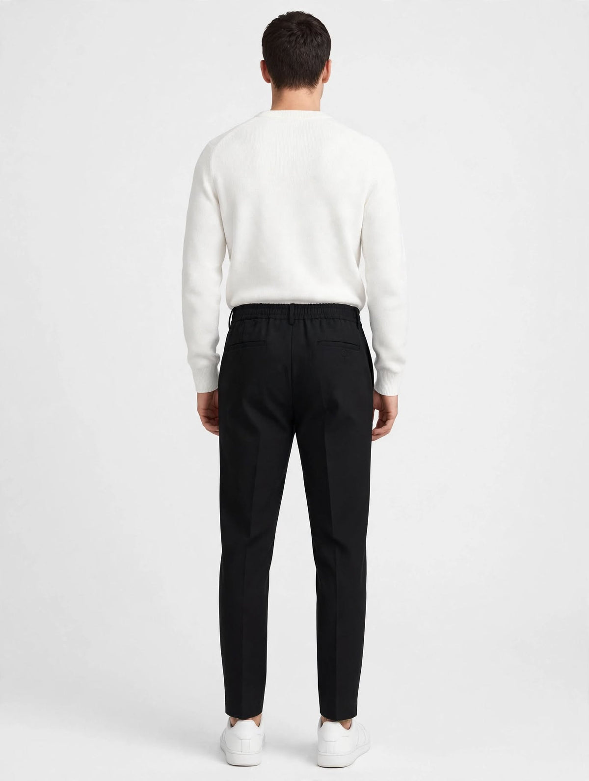 COURMA - PANTALONE LOOSE FIT NERO