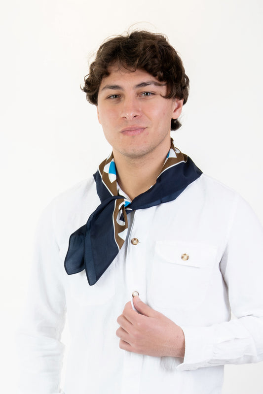 Foulard-Fantasia beige
