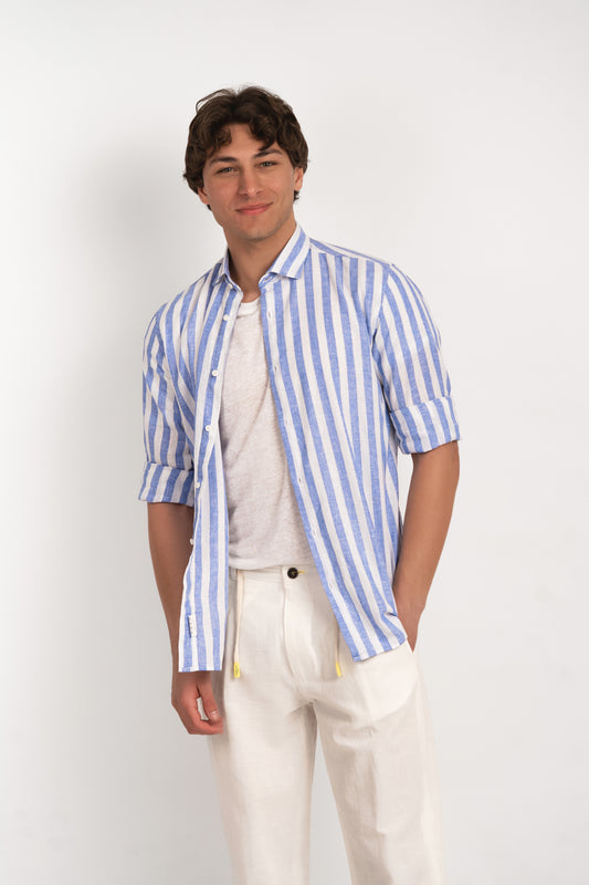 Caftan Dress - Agrigento - blue