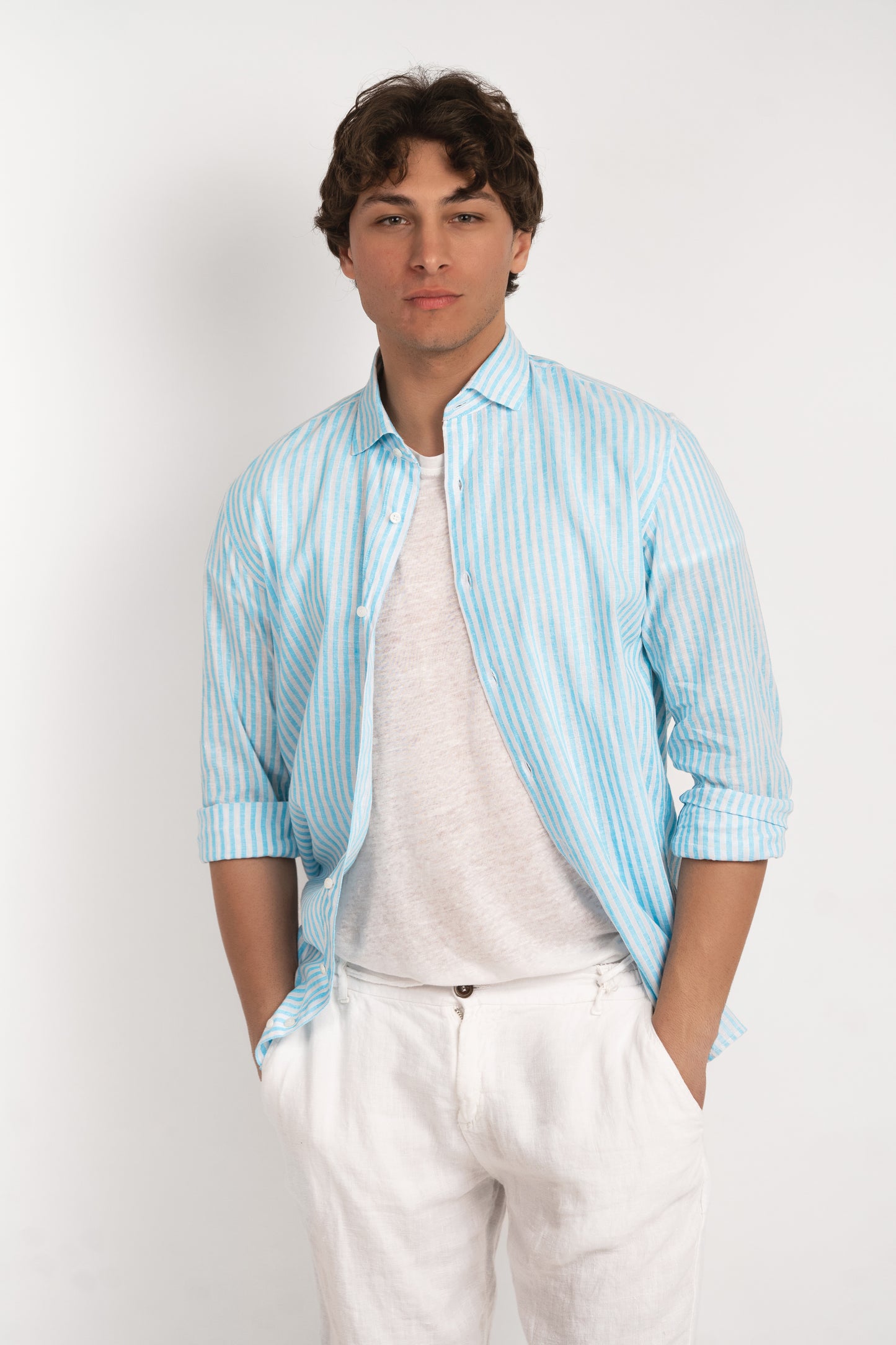 Caftan Dress - Agrigento - blue