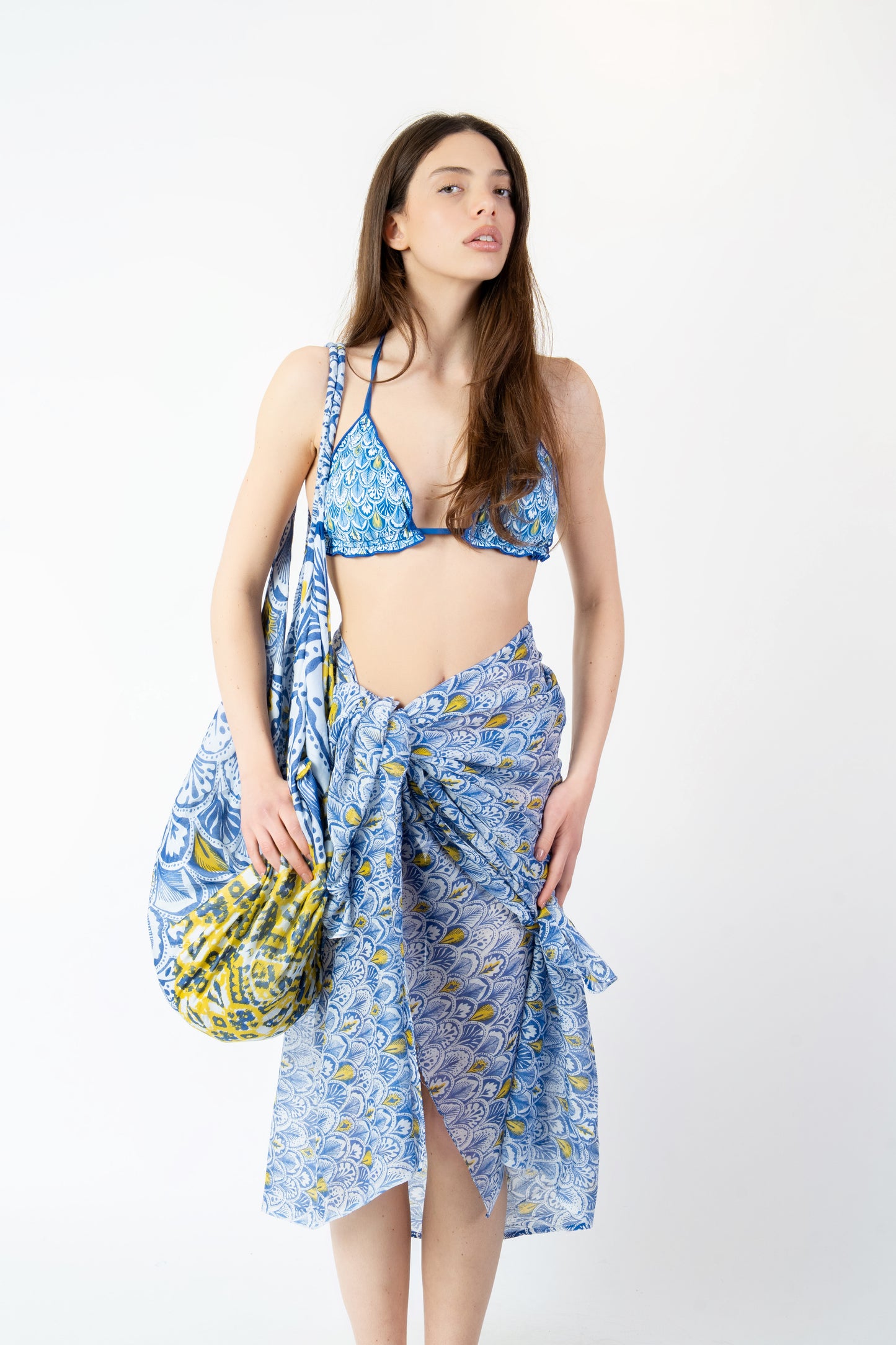 Pareo - Fantasia Guadalupe yellow