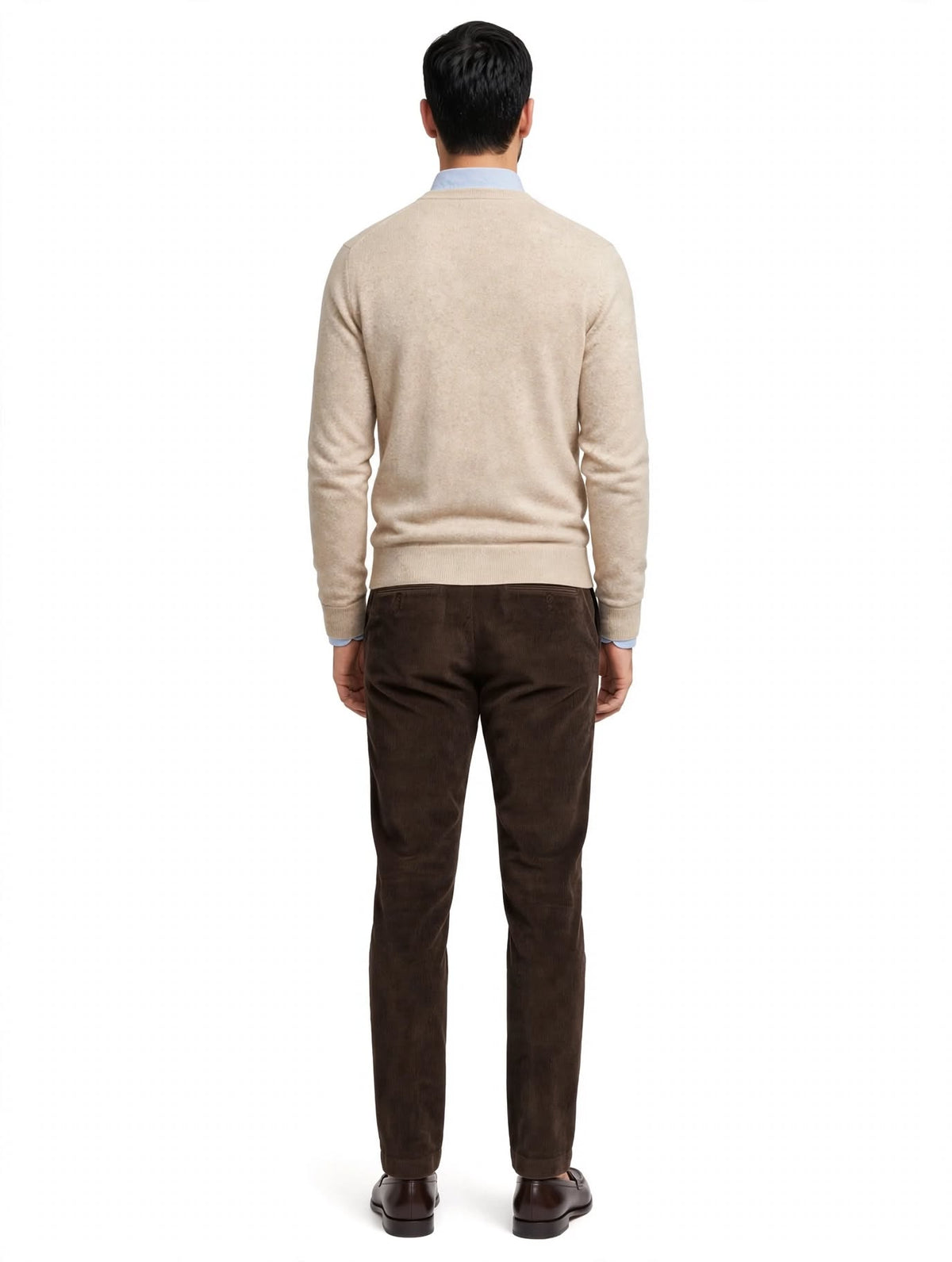 SILVER - PANTALONE VELLUTO MORO