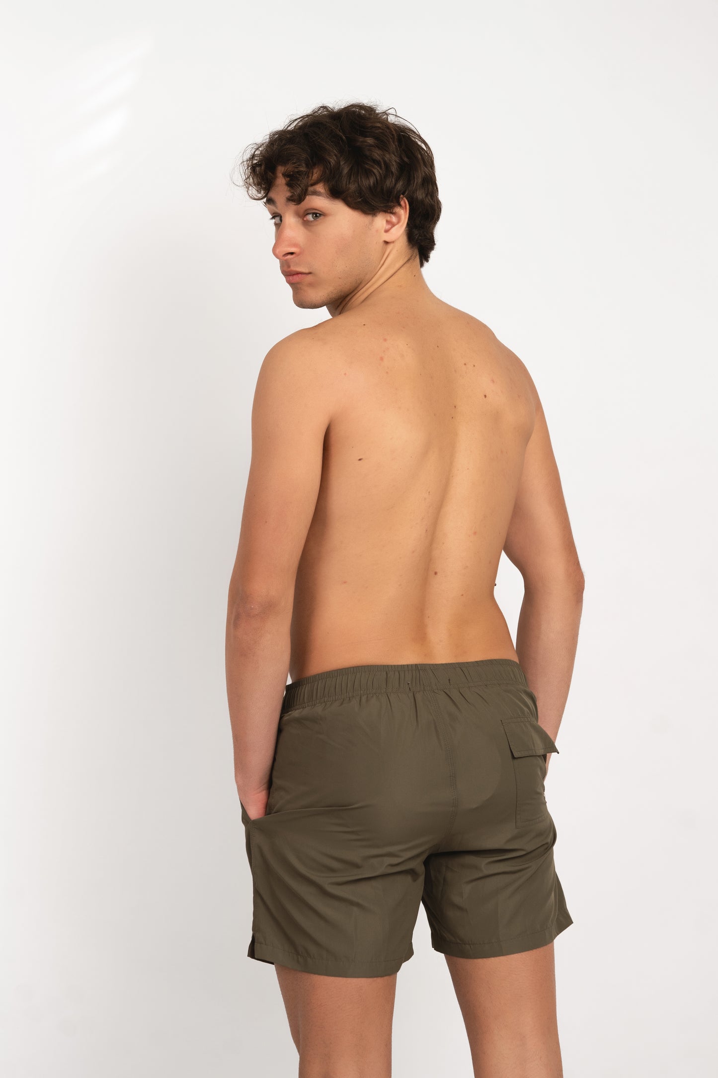 Costume uomo - Tinta unita militare