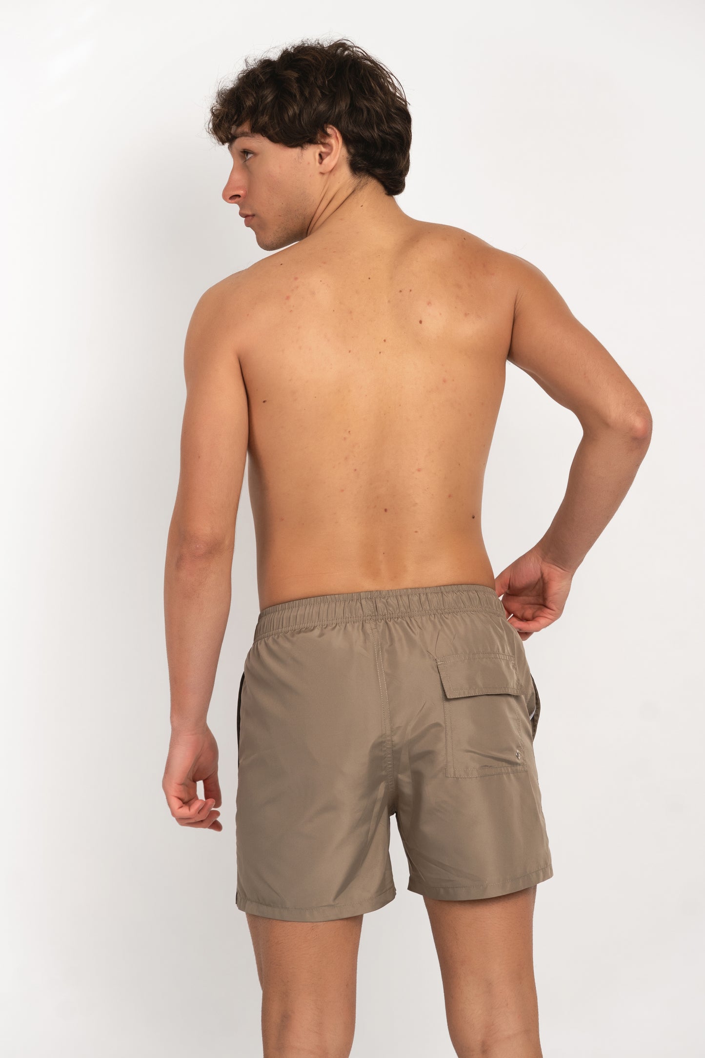 Costume uomo - Tinta unita tortora
