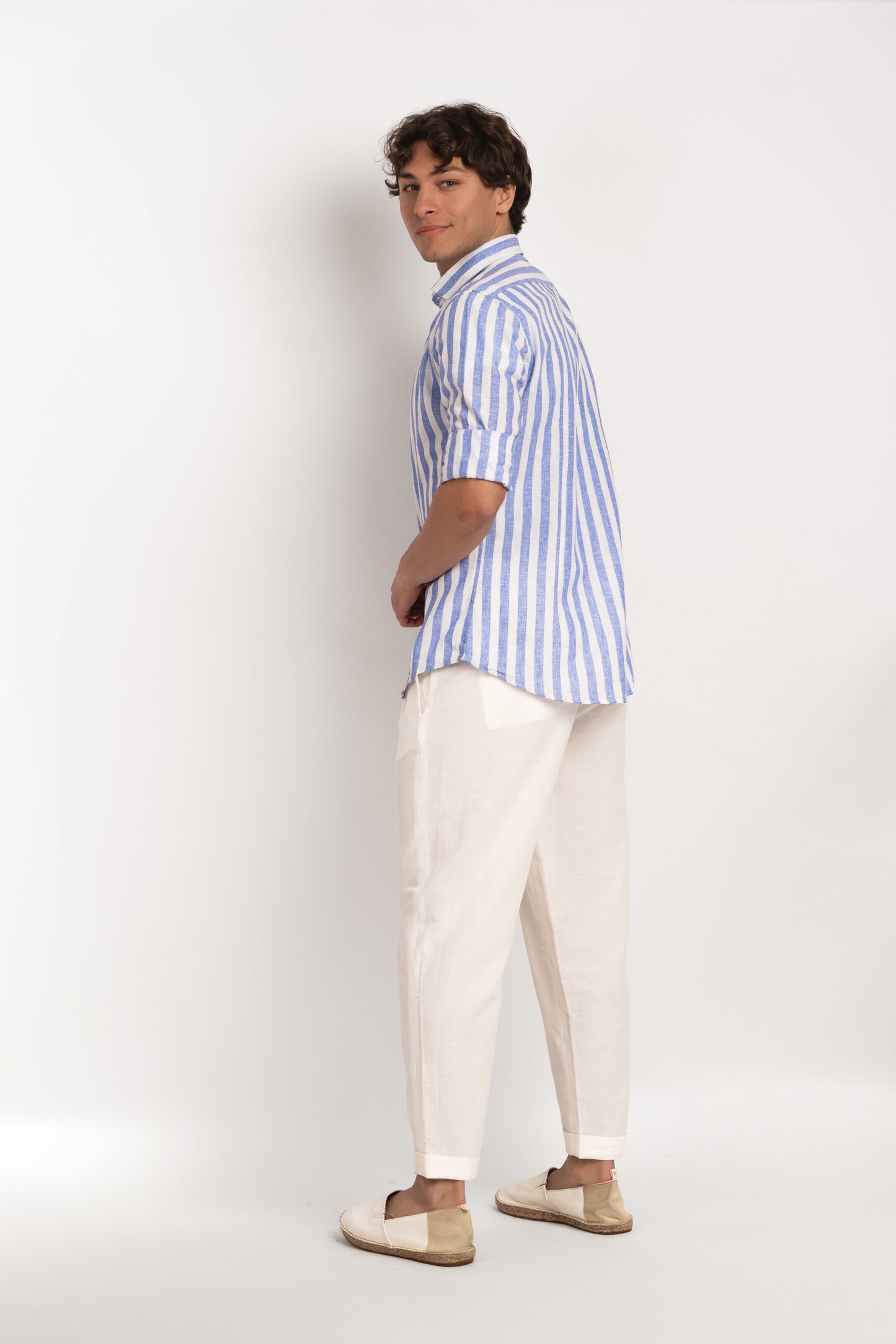 Caftan Dress - Agrigento - blue