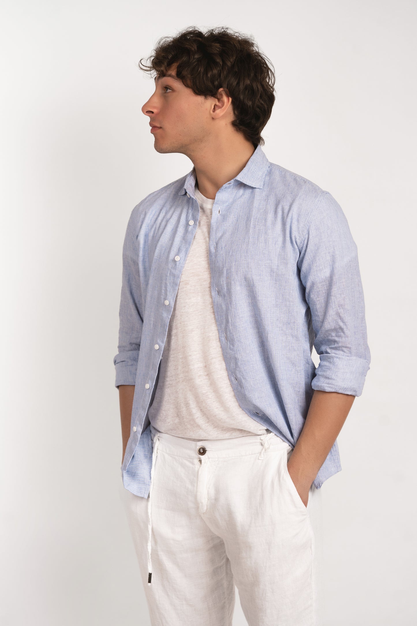 Caftan Dress - Agrigento - blue