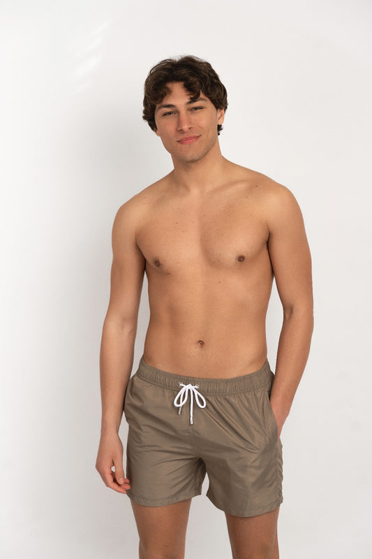 Costume uomo - Tinta unita tortora