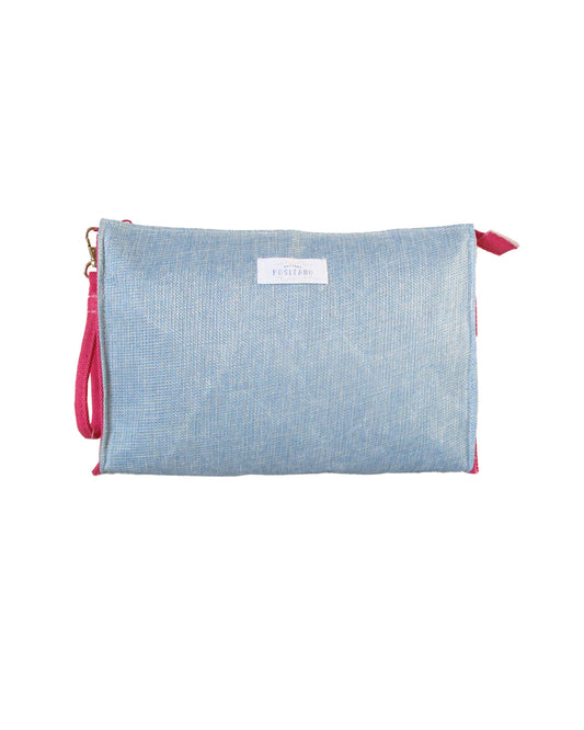 Clutch bag - light blue Cannes
